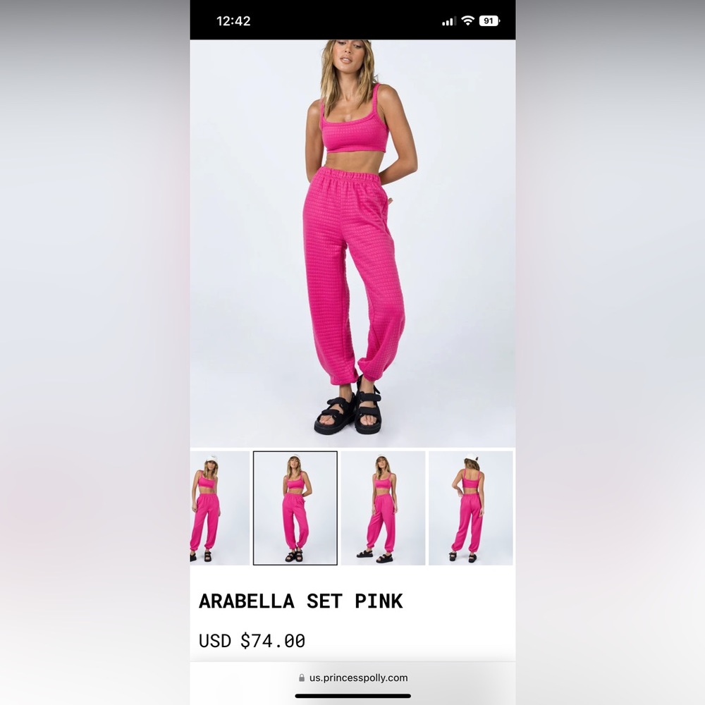 princess polly sweat set